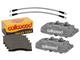 Wilwood 65-67 Ford Mustang D11 Calipers w/ Pads & Lines - Anodized thumbnail 1