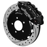 Wilwood 13-24 Honda Civic57mm Forged Narrow Superlite 6R Big Brake Front Brake Kit - Drilled Rotors thumbnail 2