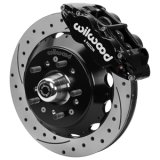 Wilwood Forged 6 Piston Superlite Caliper, GT 48 Vane Spec37 Drilled & Slotted Rotor - 12.88x1.25 thumbnail 1