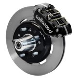 Wilwood 55-57 Chevy Bel Air w/ Wilwood Tri-Five Spindle Dynapro 4 Kit, 5x4.50in/4.75in Hub thumbnail 1