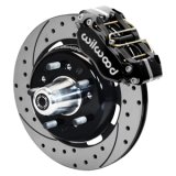 Wilwood 55-57 Chevy Bel Air Dynapro 4 Kit, 5 x 4.50in/4.75in Hub - D&S thumbnail 1