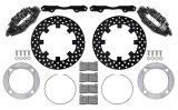 Wilwood 2014+ Polaris RZR XP 1000 Front Kit 11.25in Drilled - Black thumbnail 2
