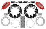 Wilwood 2014+ Polaris RZR XP 1000 Front Kit 11.25in Drilled - Red thumbnail 2
