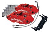 Wilwood 84-89 Porsche 911 Front Superlite Caliper Kit 3.5in MT - Red thumbnail 1