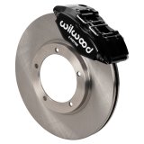Wilwood 69-74 Porsche 911 Front Powerlite Brake Kit 3in MT Plain Face - Black thumbnail 1