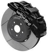 Wilwood SX6R Big Brake Dynamic Front Brake Kit 15in Slotted Black 2020+ Chevy C8 Corvette thumbnail 1