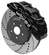 Wilwood SX6R Big Brake Dynamic Front Brake Kit 15in Drilled & Slotted Black 2020+ Chevy C8 Corvette thumbnail 1