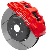 Wilwood SX6R Big Brake Dynamic Front Brake Kit 15in Slotted Red 2020+ Chevy C8 Corvette thumbnail 1