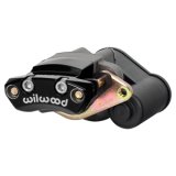 Wilwood Black Electric Parking Brake Caliper - 2in Bracket - 1.19-1.25in - Left thumbnail 1