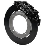 Wilwood 19-22 Honda Talon 1000 Black 6-Piston Front Kit 11.25in - Plain Face Steel Rotors thumbnail 1