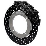 Wilwood 19-22 Honda Talon 1000 Black 6-Piston Front Kit 11.25in - Drilled Rotors thumbnail 1
