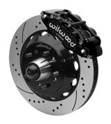 Wilwood 88-98 GMC C1500 Forged Narrow Superlite 6R Big Brake Front Brake Kit (Hub) - Black Powder thumbnail 4