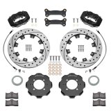 Wilwood Forged Dynalite Front Hat Kit 11.75in SRP Drilled/Slotted Rotor Black Caliper 16+ Miata thumbnail 1