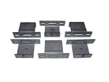 Lund 99-16 Ford F-250 Std. Cab (54in) EZ Running Board Mounting Bracket Kit - Brite thumbnail 1