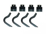 Lund 99-16 Ford F-250 Std. Cab (54in) EZ Running Board Mounting Bracket Kit - Brite thumbnail 2