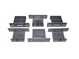 Lund 99-16 Ford F-250 Std. Cab (54in) EZ Running Board Mounting Bracket Kit - Brite thumbnail 3