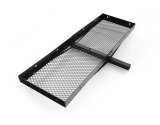 Lund Universal 20in X 60in Basic Cargo Carrier For 2in Hitches - Black thumbnail 1