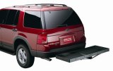 Lund Universal 20in X 60in Basic Cargo Carrier For 2in Hitches - Black thumbnail 4