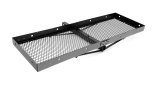 Lund Universal 20in X 60in Basic Cargo Carrier For 2in Hitches - Black thumbnail 7