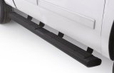 Lund 07-17 Chevy Silverado 1500 Crew Cab 6in. Oval Straight Black Nerf Bars - Black thumbnail 7