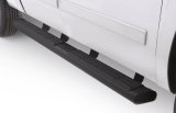 Lund 07-17 Chevy Silverado 1500 Crew Cab 6in. Oval Straight Black Nerf Bars - Black thumbnail 8