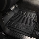 Lund 08-10 Ford F-250 Super Duty Catch-It Floormat Front Floor Liner - Black (2 Pc.) thumbnail 1