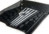 Lund 08-10 Ford F-250 Super Duty Catch-It Floormat Front Floor Liner - Black (2 Pc.) thumbnail 6