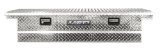 Lund 67-99 Chevy CK Ultima Low Profile Single Lid Crossover Tool Box - Brite thumbnail 1