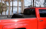 Lund 07-13 Chevy Silverado 1500 Fleetside (5.8ft. Bed) Hard Fold Tonneau Cover - Black thumbnail 4