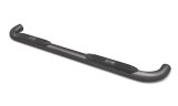 Lund 10-17 Dodge Ram 2500 Crew Cab 4in. Oval Curved Steel Nerf Bars - Black thumbnail 7