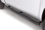 Lund 10-17 Dodge Ram 2500 Crew Cab 4in. Oval Curved Steel Nerf Bars - Black thumbnail 8