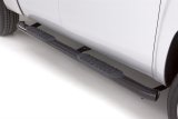 Lund 10-17 Dodge Ram 2500 Mega Cab 5in. Oval Curved Steel Nerf Bars - Black thumbnail 2