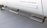 Lund 07-17 Chevy Silverado 1500 Ext. Cab 5in. Oval Straight SS Nerf Bars - Polished thumbnail 5