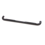 Lund 94-02 Dodge Ram 2500 Quad Cab 4in. Oval Curved Steel Nerf Bars - Black thumbnail 3