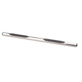 Lund 05-23 Nissan Frontier Crew Cab 4in. Oval Straight SS Nerf Bars - Polished thumbnail 1