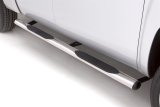 Lund 05-23 Nissan Frontier Crew Cab 4in. Oval Straight SS Nerf Bars - Polished thumbnail 5