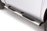 Lund 05-23 Nissan Frontier Crew Cab 4in. Oval Straight SS Nerf Bars - Polished thumbnail 6