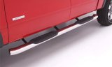 Lund 2019 Chevrolet Silverado 1500 Crew Cab 5in Oval Curved SS Nerf Bars - Polished thumbnail 5
