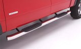 Lund 2019 Chevrolet Silverado 1500 Crew Cab 5in Oval Curved SS Nerf Bars - Polished thumbnail 6