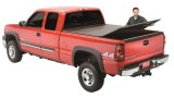 Lund 19-23 Chevrolet Silverado 1500 6.5ft Bed Genesis Tri-Fold Tonneau - Black thumbnail 2