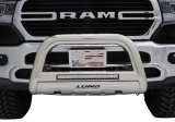 Lund 20- 21 GMC SIERRA 2500 HD BULL BAR W/ LIGHT & WIRING Stainless Steel thumbnail 1