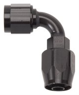 Russell Performance -12 AN Black 90 Degree Full Flow Hose End thumbnail 1