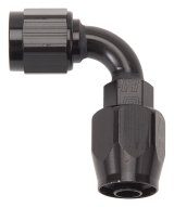 Russell Performance -12 AN Black 90 Degree Full Flow Hose End thumbnail 2