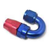 Russell Performance -6 AN Red/Blue 180 Degree Full Flow Swivel Hose End (With 9/16in Radius) thumbnail 5