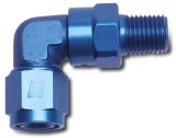 Russell Performance -8 AN 90 Degree Female to Male 1/2in Swivel NPT Fitting thumbnail 3