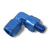 Russell Performance -8 AN 90 Degree Female to Male 1/2in Swivel NPT Fitting thumbnail 8