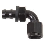 Russell Performance -8 AN Twist-Lok 90 Degree Hose End (Black) thumbnail 2