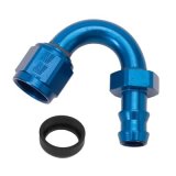 Russell Performance -8 AN Twist-Lok 150 Degree Hose End (3/4in Radius) thumbnail 1
