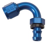 Russell Performance -8 AN Twist-Lok 150 Degree Hose End (3/4in Radius) thumbnail 2