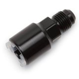 Russell Performance -6 AN male to 3/8in SAE quick-disconnect female (Black Single) thumbnail 2